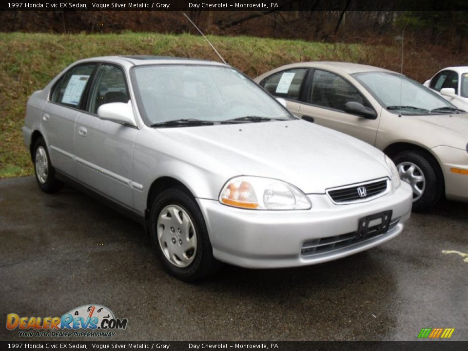 1997 Silver honda civic ex #7