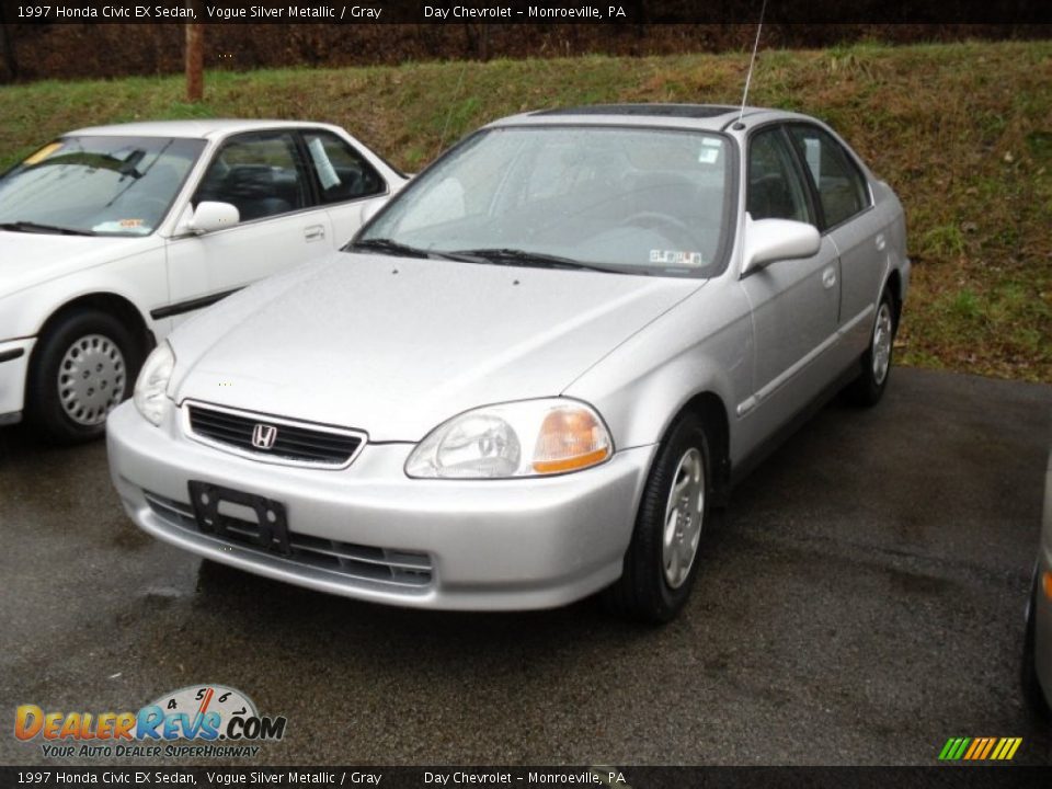 1997 Silver honda civic ex #4