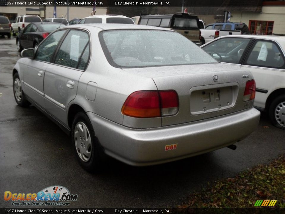 1997 Silver honda civic ex #1