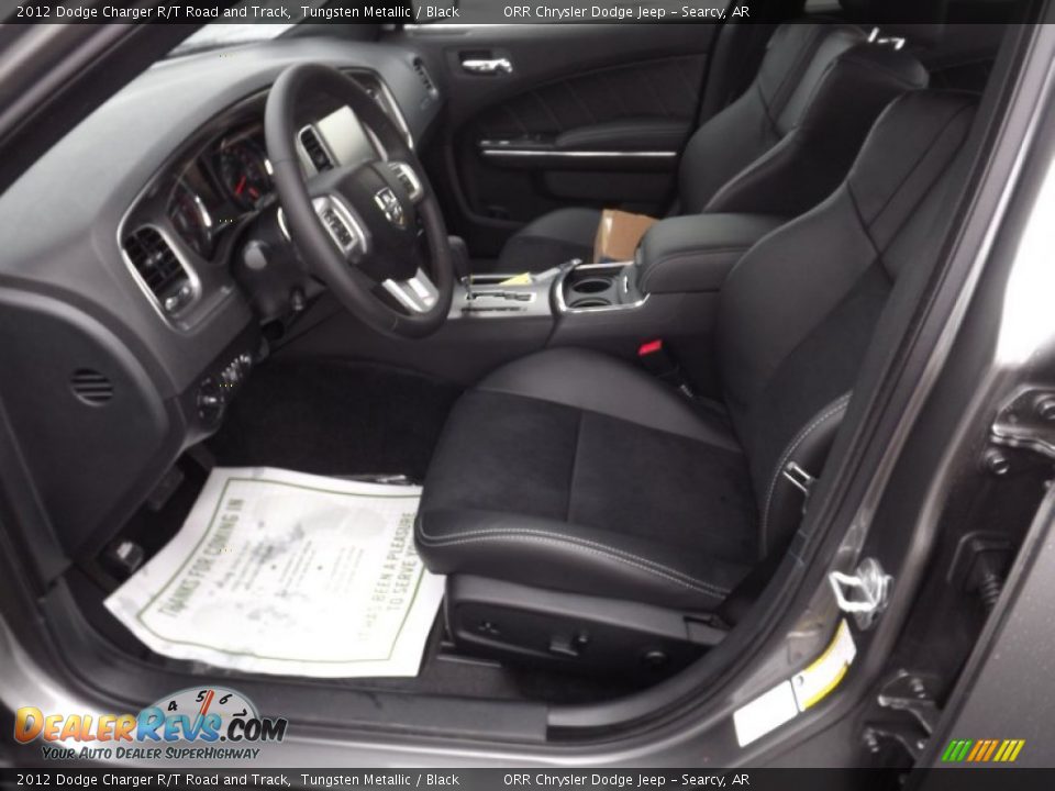 Black Interior 2012 Dodge Charger R T Road And Track Photo