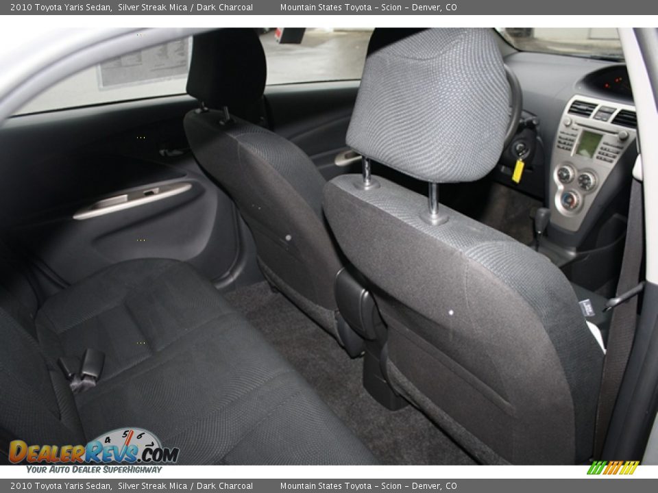 2010 Toyota Yaris Sedan Silver Streak Mica / Dark Charcoal Photo #12