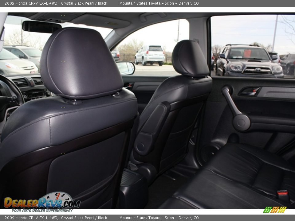 2009 Honda CR-V EX-L 4WD Crystal Black Pearl / Black Photo #10