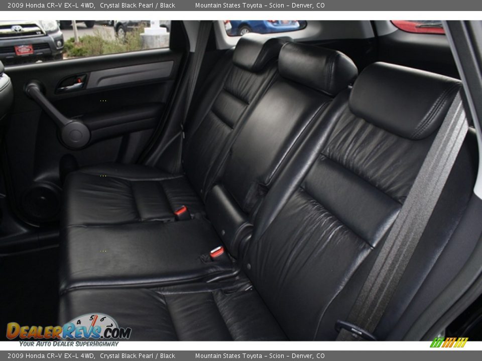2009 Honda CR-V EX-L 4WD Crystal Black Pearl / Black Photo #13