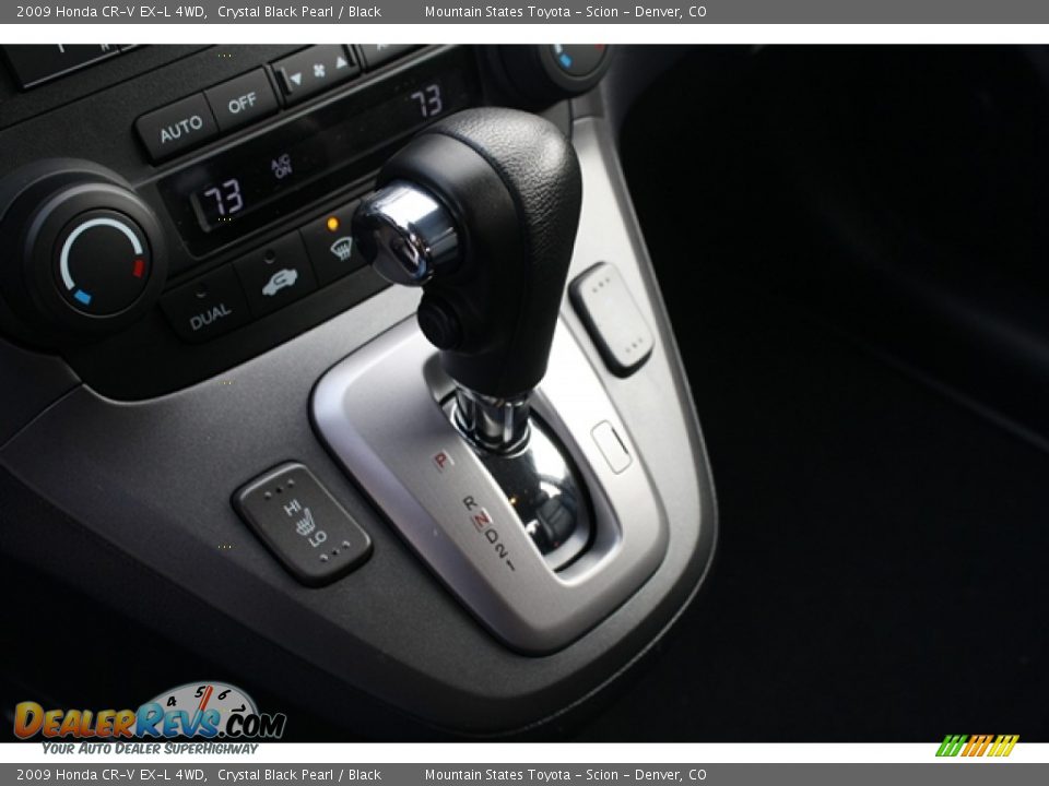 2009 Honda CR-V EX-L 4WD Crystal Black Pearl / Black Photo #19