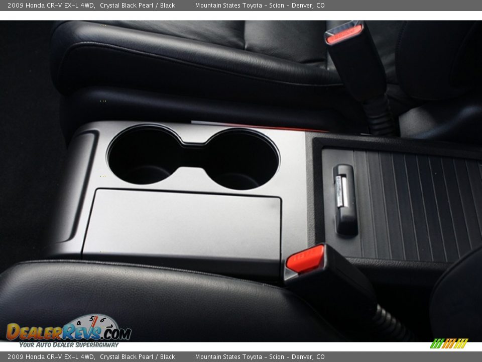 2009 Honda CR-V EX-L 4WD Crystal Black Pearl / Black Photo #20