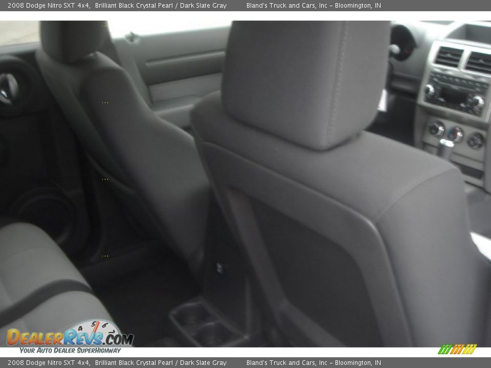 2008 Dodge Nitro SXT 4x4 Brilliant Black Crystal Pearl / Dark Slate Gray Photo #19