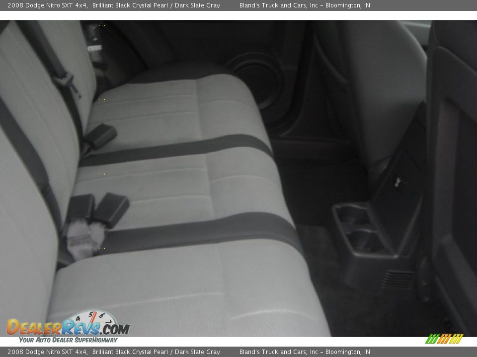 2008 Dodge Nitro SXT 4x4 Brilliant Black Crystal Pearl / Dark Slate Gray Photo #20