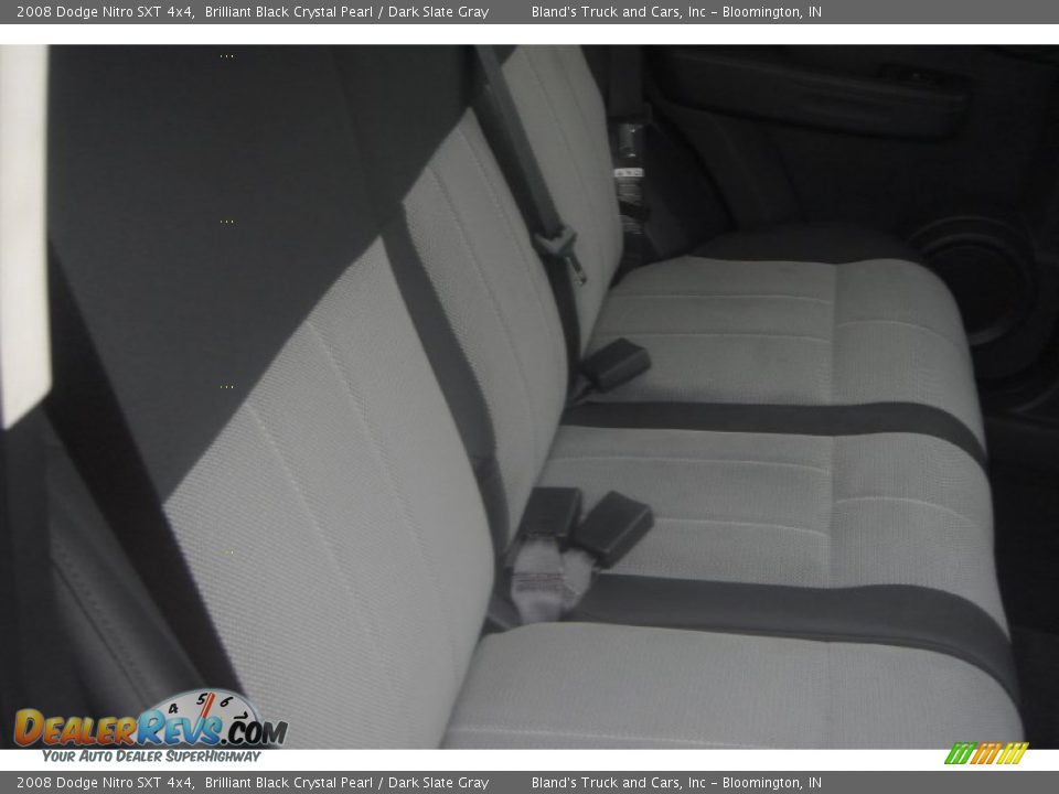 2008 Dodge Nitro SXT 4x4 Brilliant Black Crystal Pearl / Dark Slate Gray Photo #21