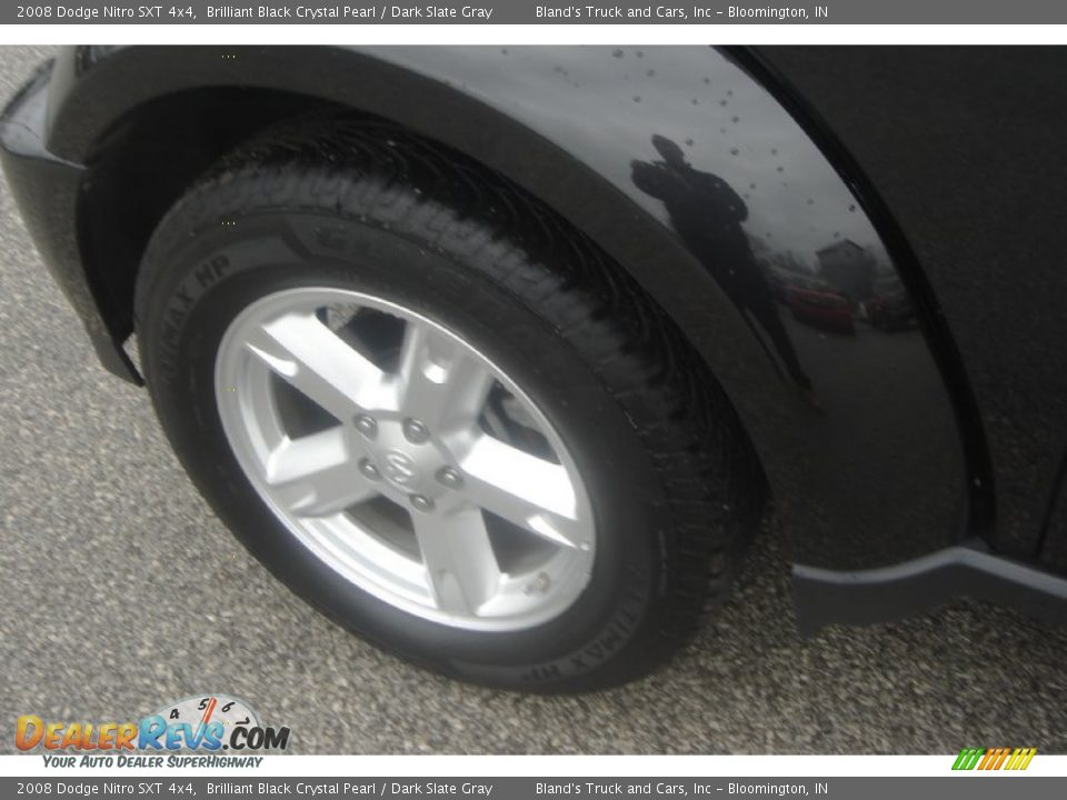 2008 Dodge Nitro SXT 4x4 Brilliant Black Crystal Pearl / Dark Slate Gray Photo #29