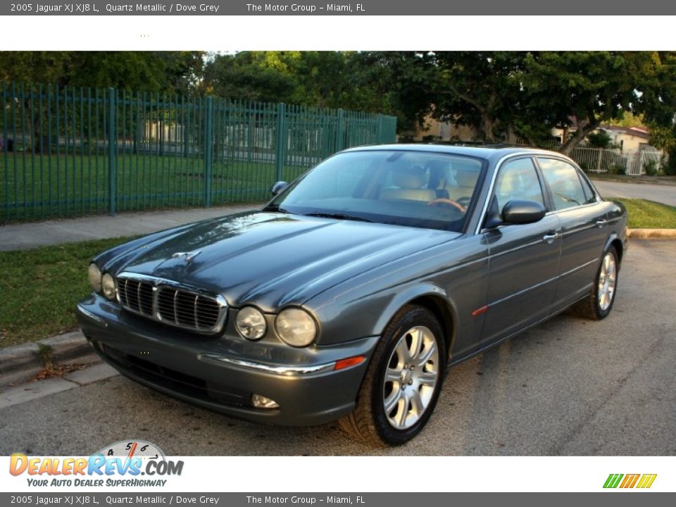 2005 Jaguar XJ XJ8 L Quartz Metallic / Dove Grey Photo #1
