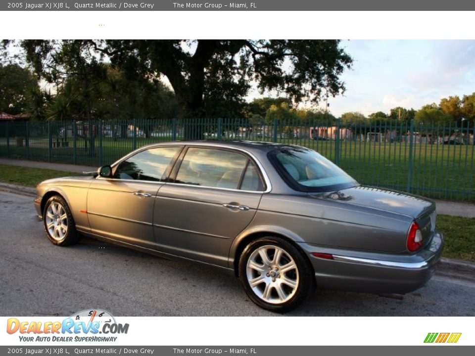 2005 Jaguar XJ XJ8 L Quartz Metallic / Dove Grey Photo #5