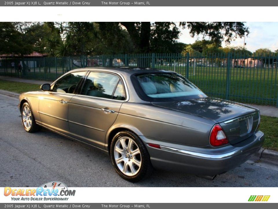 2005 Jaguar XJ XJ8 L Quartz Metallic / Dove Grey Photo #6