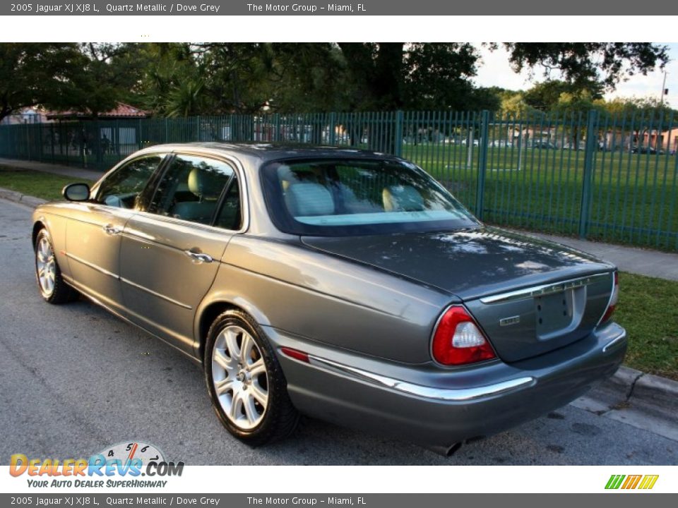 2005 Jaguar XJ XJ8 L Quartz Metallic / Dove Grey Photo #7