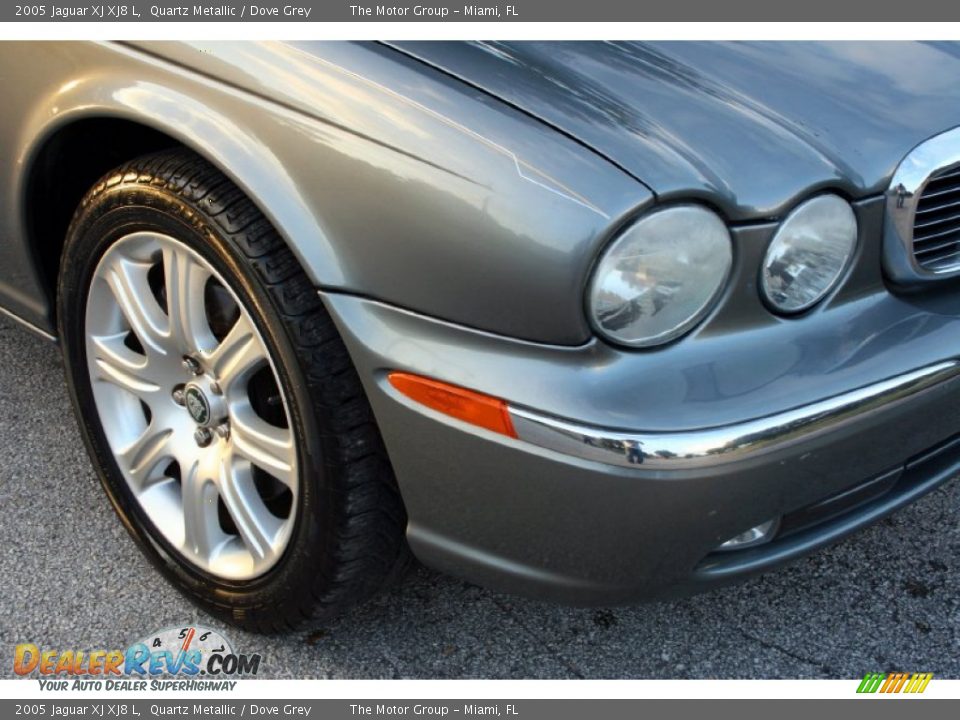 2005 Jaguar XJ XJ8 L Quartz Metallic / Dove Grey Photo #19