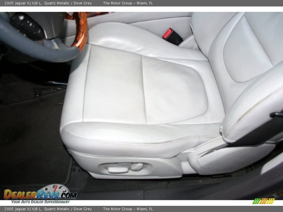 2005 Jaguar XJ XJ8 L Quartz Metallic / Dove Grey Photo #35
