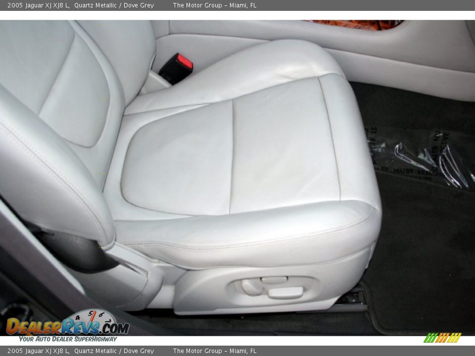 2005 Jaguar XJ XJ8 L Quartz Metallic / Dove Grey Photo #36