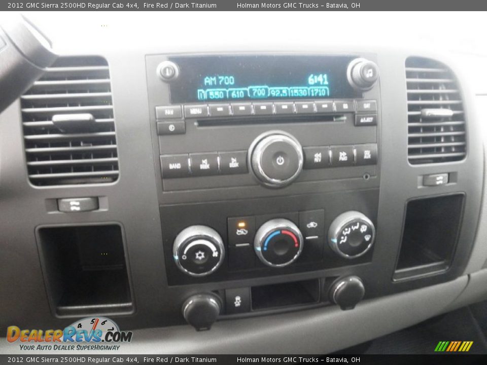 2012 GMC Sierra 2500HD Regular Cab 4x4 Fire Red / Dark Titanium Photo #5