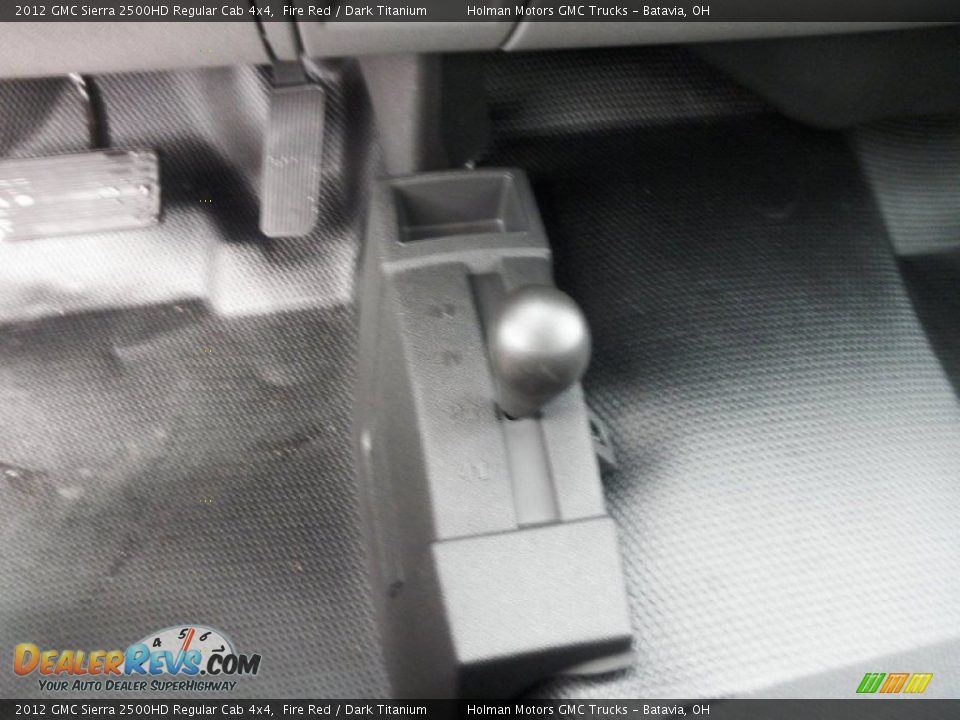 2012 GMC Sierra 2500HD Regular Cab 4x4 Fire Red / Dark Titanium Photo #6