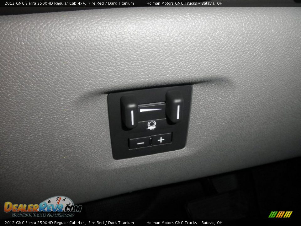 2012 GMC Sierra 2500HD Regular Cab 4x4 Fire Red / Dark Titanium Photo #8