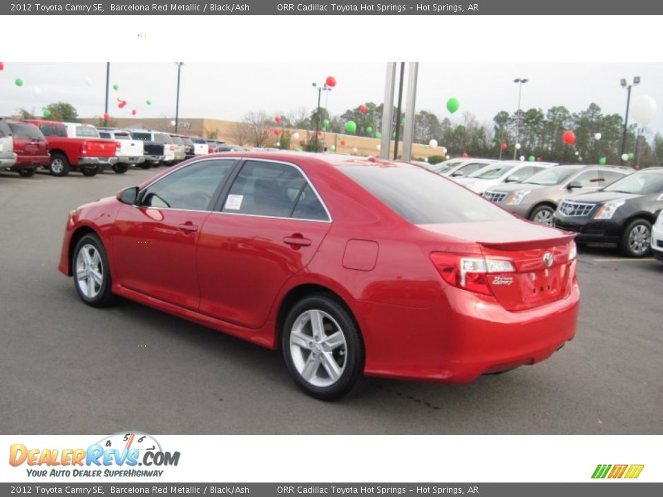 2012 toyota camry se barcelona red #7