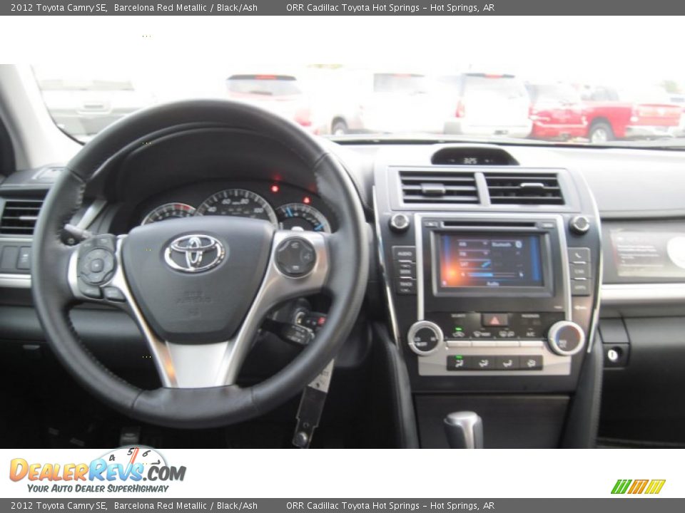 2012 Toyota Camry SE Barcelona Red Metallic / Black/Ash Photo #18