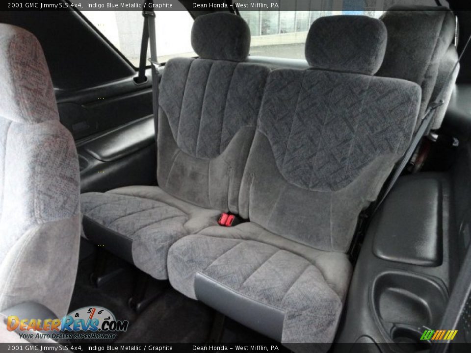 Graphite Interior - 2001 GMC Jimmy SLS 4x4 Photo #11