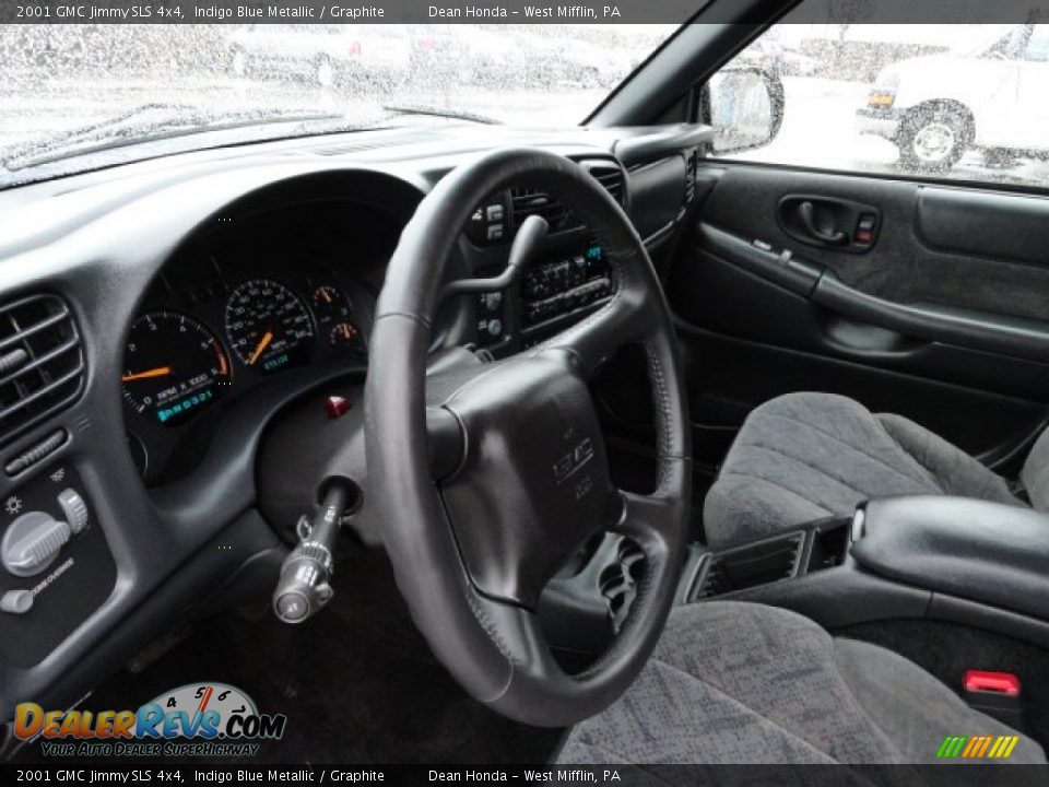 2001 GMC Jimmy SLS 4x4 Steering Wheel Photo #14