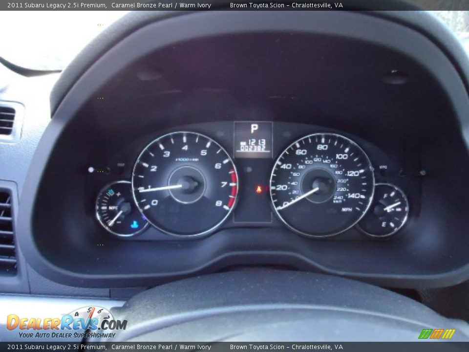 2011 Subaru Legacy 2.5i Premium Caramel Bronze Pearl / Warm Ivory Photo #14