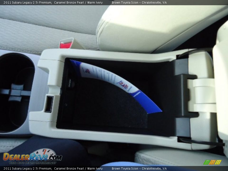 2011 Subaru Legacy 2.5i Premium Caramel Bronze Pearl / Warm Ivory Photo #24