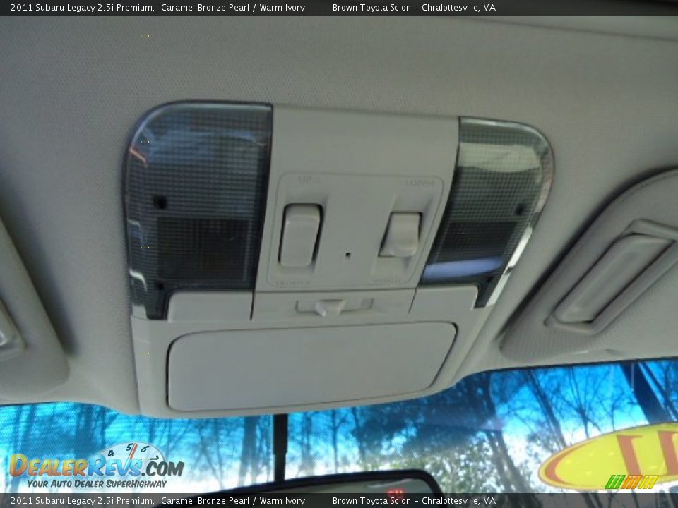 2011 Subaru Legacy 2.5i Premium Caramel Bronze Pearl / Warm Ivory Photo #27