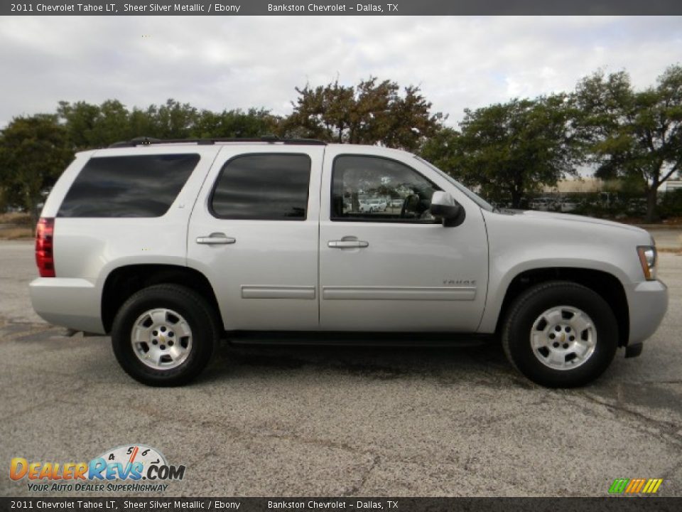 2011 Chevrolet Tahoe LT Sheer Silver Metallic / Ebony Photo #3