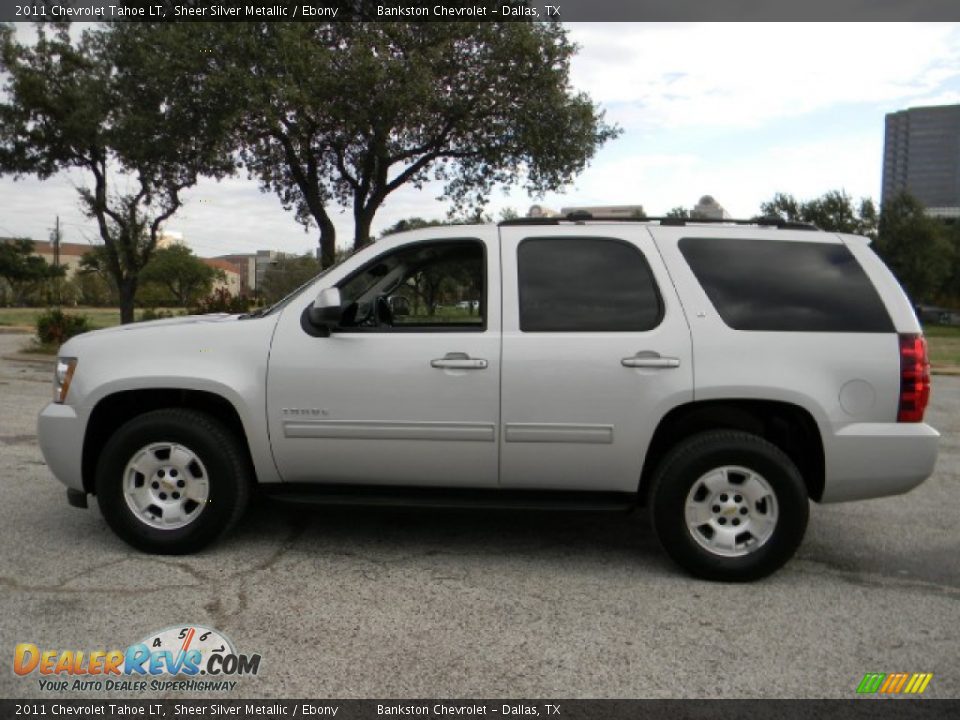 2011 Chevrolet Tahoe LT Sheer Silver Metallic / Ebony Photo #5