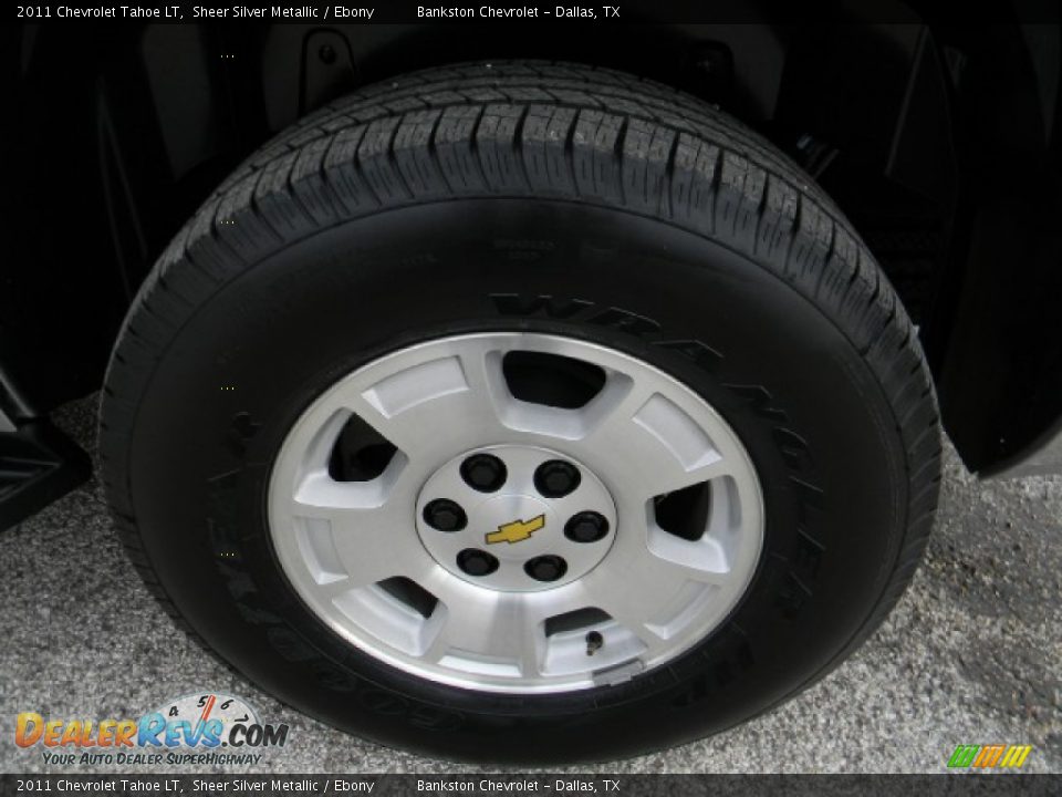 2011 Chevrolet Tahoe LT Sheer Silver Metallic / Ebony Photo #6
