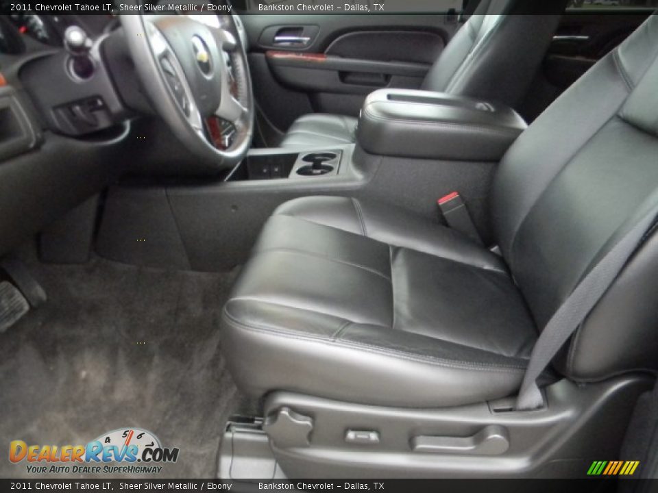 2011 Chevrolet Tahoe LT Sheer Silver Metallic / Ebony Photo #7