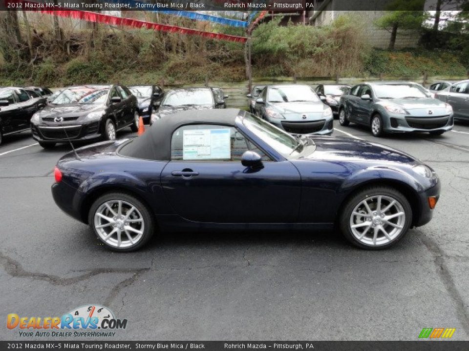 Stormy Blue Mica 2012 Mazda MX-5 Miata Touring Roadster Photo #6