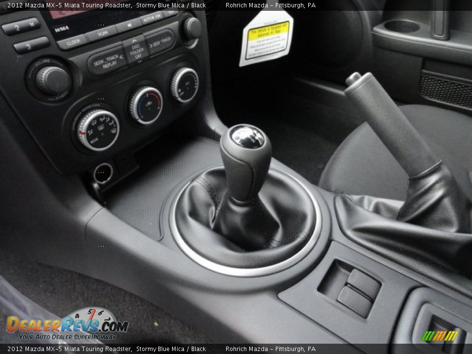 2012 Mazda MX-5 Miata Touring Roadster Shifter Photo #13