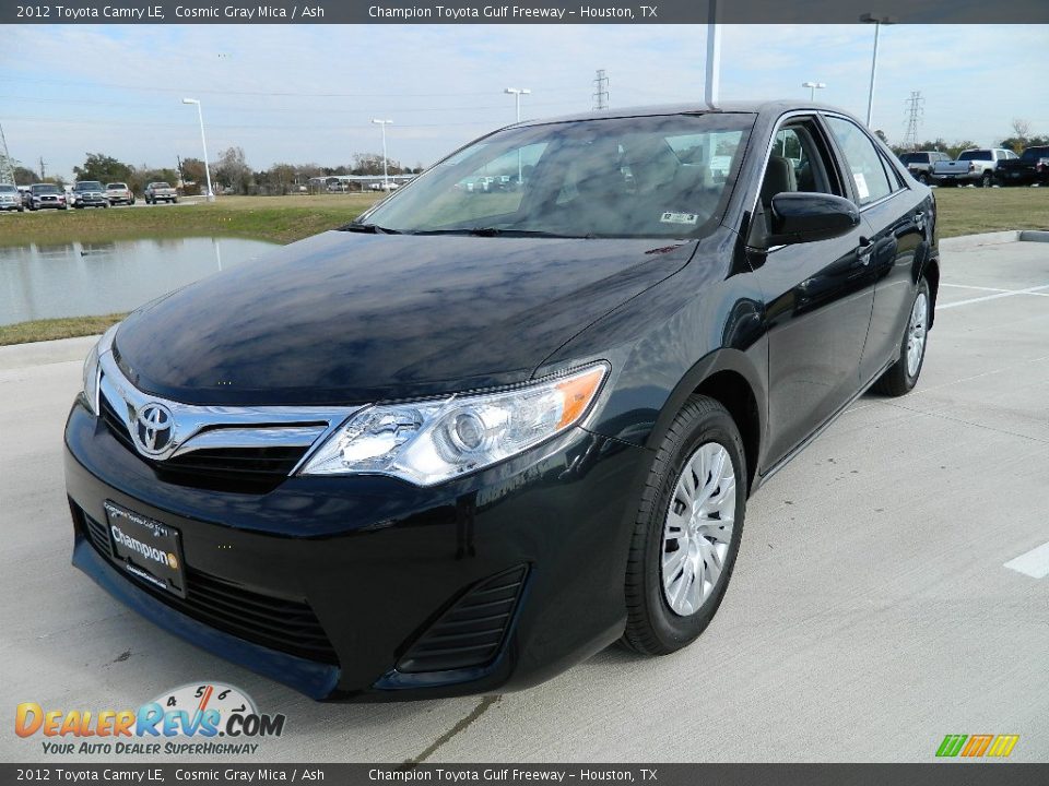 2012 Toyota Camry LE Cosmic Gray Mica / Ash Photo #1
