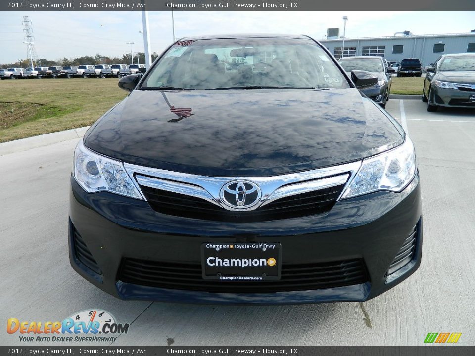 2012 Toyota Camry LE Cosmic Gray Mica / Ash Photo #2