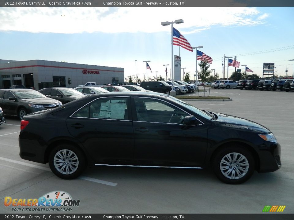 2012 Toyota Camry LE Cosmic Gray Mica / Ash Photo #4