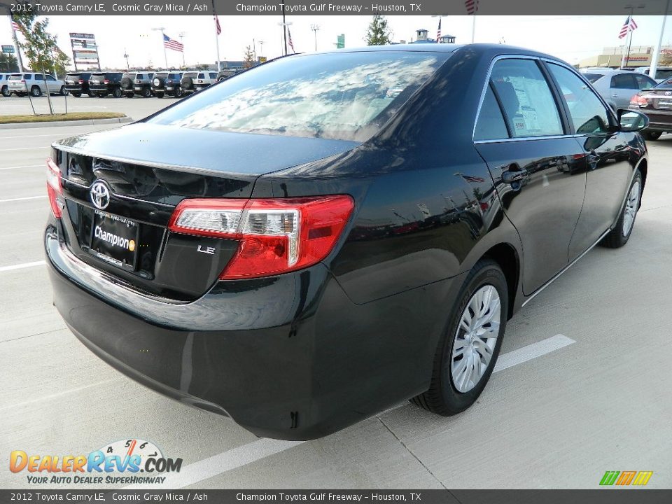 2012 Toyota Camry LE Cosmic Gray Mica / Ash Photo #5