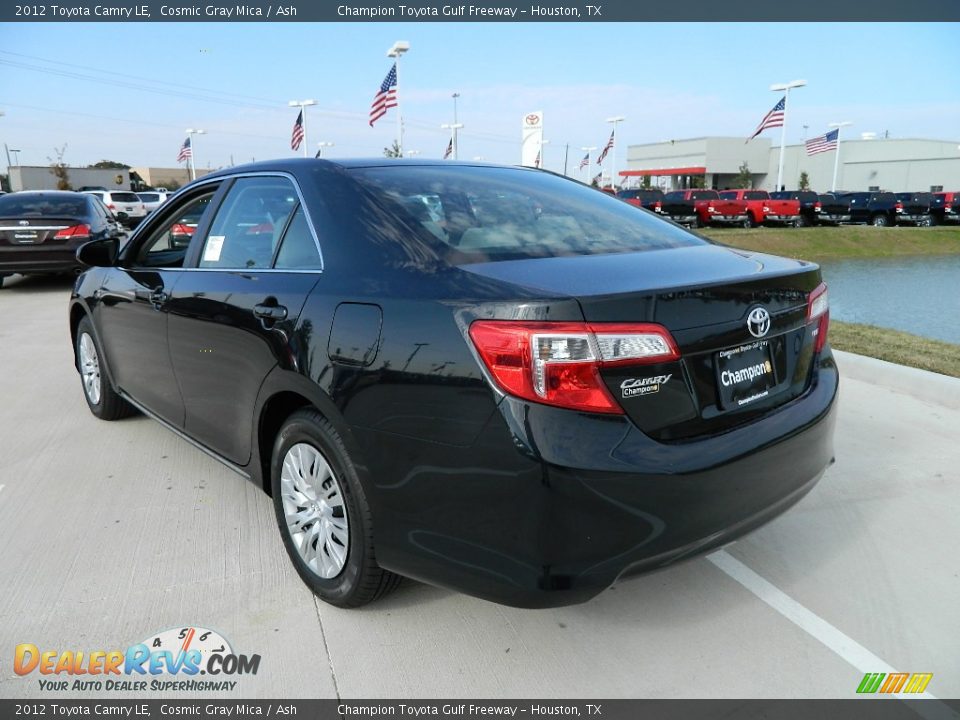 2012 Toyota Camry LE Cosmic Gray Mica / Ash Photo #7