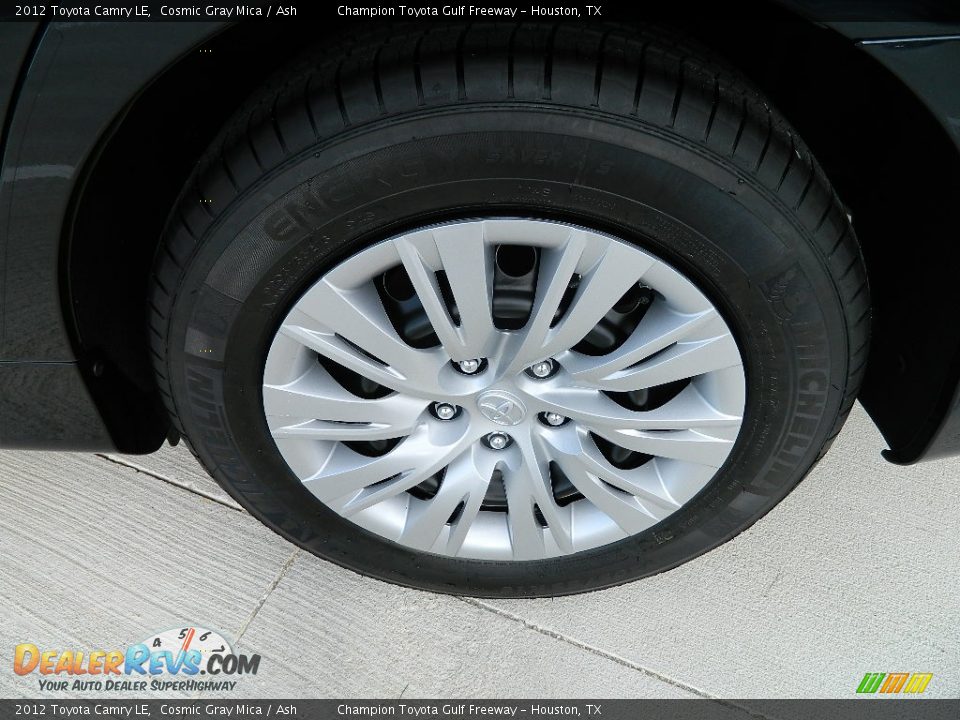 2012 Toyota Camry LE Cosmic Gray Mica / Ash Photo #10