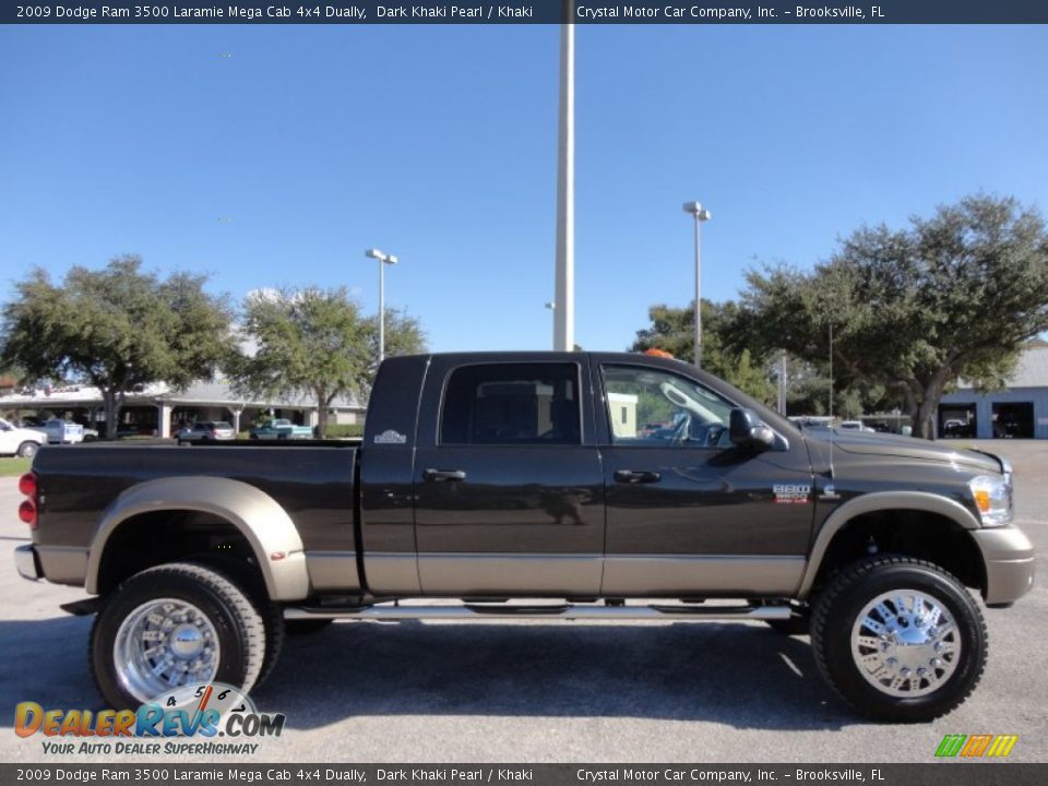 Custom Wheels of 2009 Dodge Ram 3500 Laramie Mega Cab 4x4 Dually Photo #10