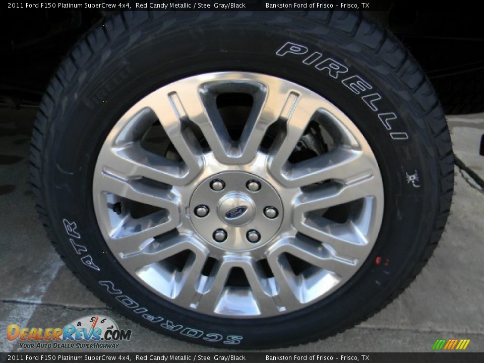 2011 Ford F150 Platinum SuperCrew 4x4 Wheel Photo #6