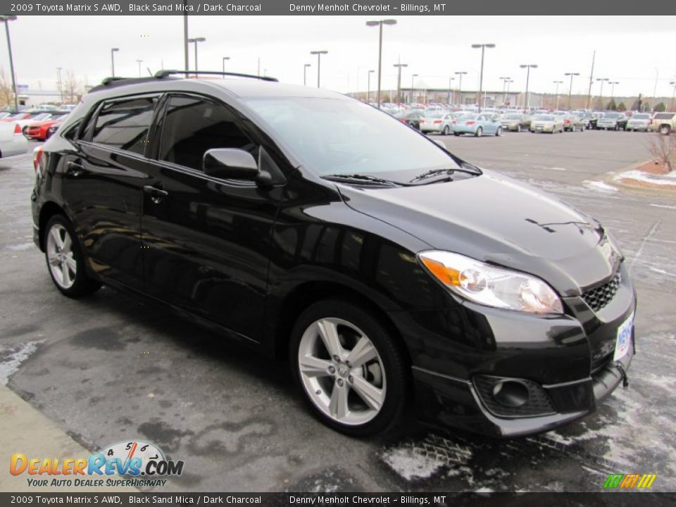 2009 Toyota Matrix S AWD Black Sand Mica / Dark Charcoal Photo #1