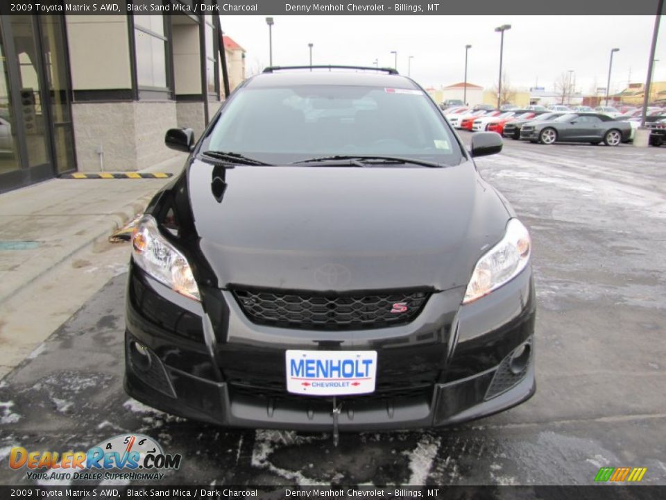 2009 Toyota Matrix S AWD Black Sand Mica / Dark Charcoal Photo #2