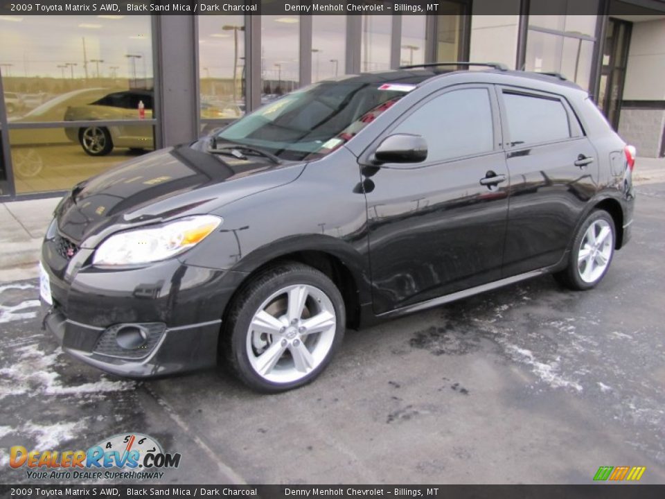 2009 Toyota Matrix S AWD Black Sand Mica / Dark Charcoal Photo #3