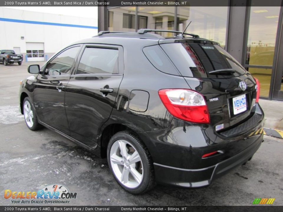 2009 Toyota Matrix S AWD Black Sand Mica / Dark Charcoal Photo #5