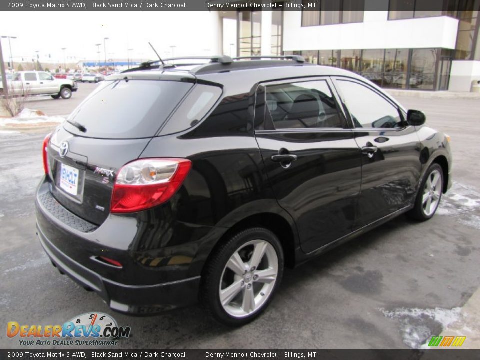 2009 Toyota Matrix S AWD Black Sand Mica / Dark Charcoal Photo #7