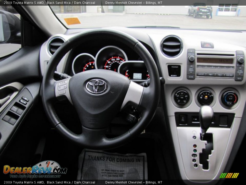 2009 Toyota Matrix S AWD Black Sand Mica / Dark Charcoal Photo #9